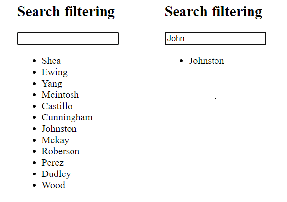 name search