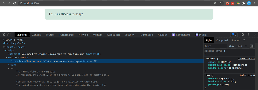 How to add multiple CSS classes in React | CodingDeft.com