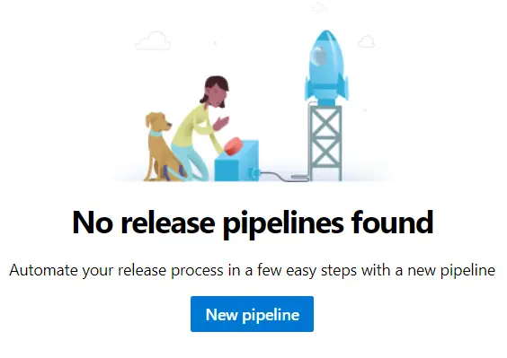 azure devops new release pipeline