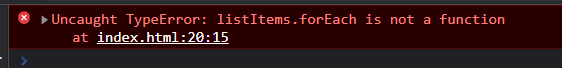 How to fix 'TypeError: forEach is not a function' in javascript ...