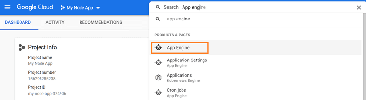 How to deploy Node.js application to Google Cloud (App Engine ...