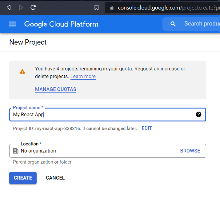 How to deploy React application to Google Cloud (App Engine ...